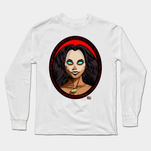 Seis Manos The Baddie Face Long Sleeve T-Shirt